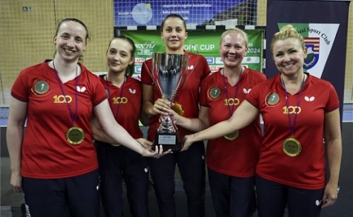 A Budaörs nyerte a női asztalitenisz Európa-kupát