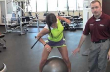 Golf nyújtás a rugalmasság javítására