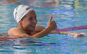 Kapás Bogi huszáros hajrával aranyérmes