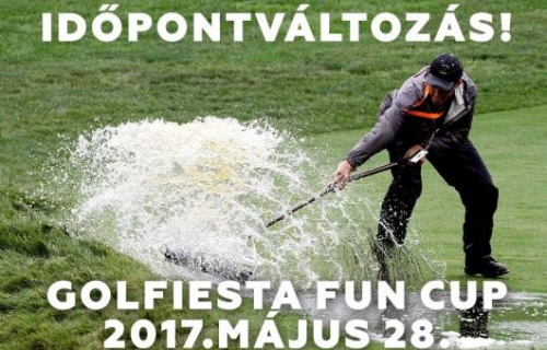 Golfiesta Fun Cup elhalasztva