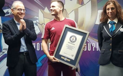 Bekerült a Guinness-rekordok Könyvébe egy magyar karatés