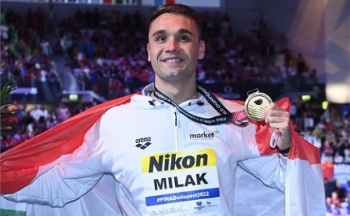 Milák Kristóf világcsúccsal aranyérmes 200 méter pillangón