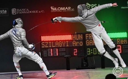 Címét megvédve aranyérmes a magyar férfi kardcsapat