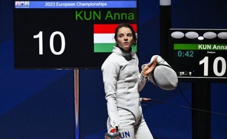Európa Játékok: Bronzérmes a párbajtőröző Kun Anna