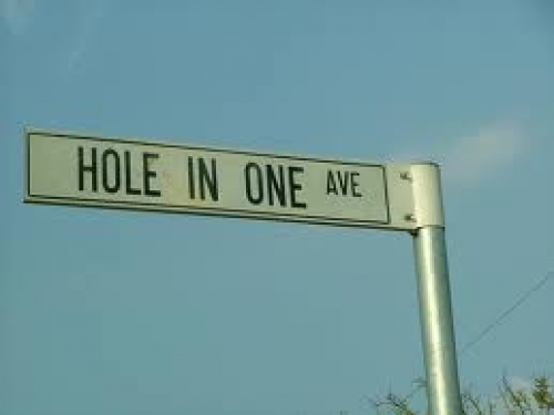 Hole-in-one egy par4-esen