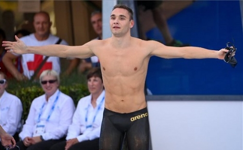 Milák Kristóf aranyérmes 200 méter pillangón