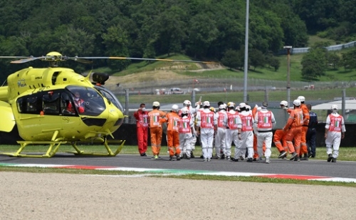 Belehalt balesetébe a 19 éves motorversenyző