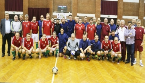 Csúcsközelben a footgolfosok