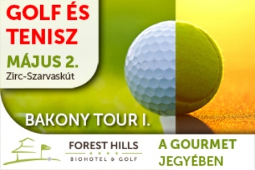 A golf és a tenisz exkluzív találkozója