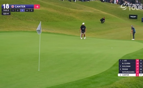 Laurie Canter a világ végéről küldött a helyére egy eagle-puttot Dél-Koreában