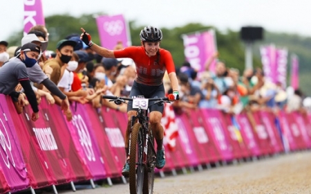 Magyar szenzáció hegyikerékpárban: Vas Kata Blanka negyedikként ért célba