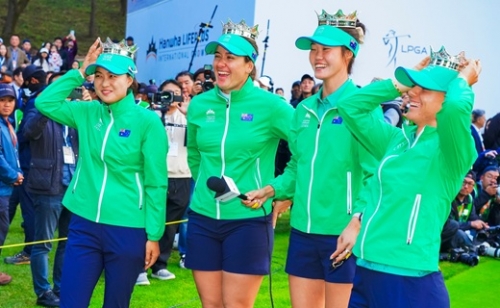 Ausztrália nyerte az LPGA International Crown csapatversenyt