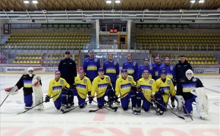 Magyarországon edzőtáborozik az ukrán jégkorong-válogatott