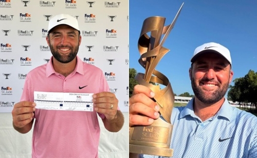 Scheffler uralta a St. Jude Championshipet, első helyen áll a rájátszásban