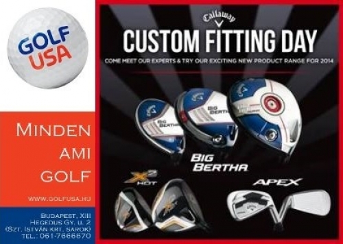 Callaway egyedi bemérés