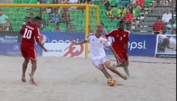 Strandfociból footgolfra