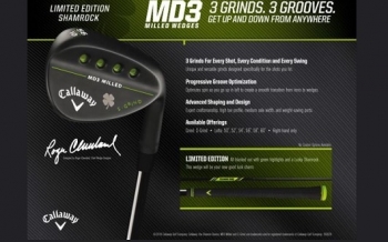 Limitált Callaway MD3 wedgek érkeztek