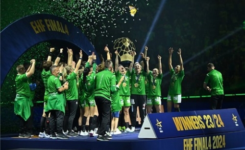 Hatodszor BL-győztes a Győri női kézilabdacsapat