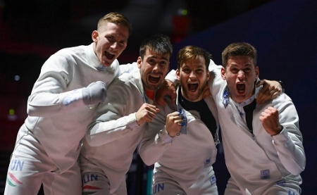 Biztos olimpiai résztvevő a férfi párbajtőrcsapat