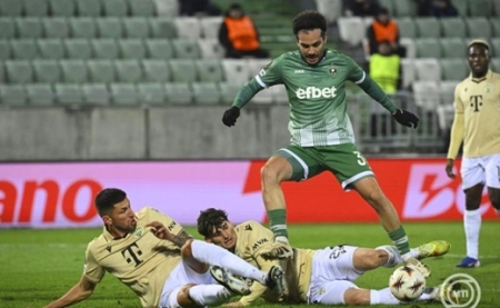 Egygólos hátrányba került a Ferencváros Bulgáriában