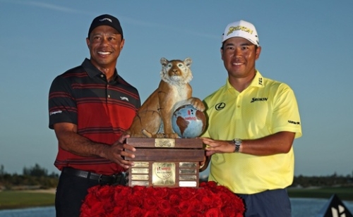 Hideki Matsuyama a Hero World Challenge győztese